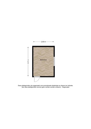 Floorplan - Tuinstraatje 20, 7413 ZN Deventer